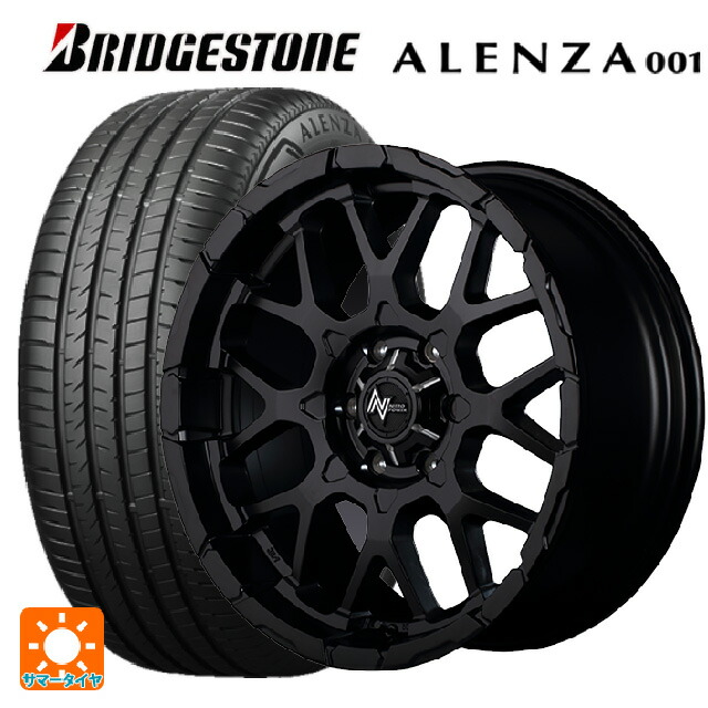トヨタ ハイラックス(120系)用 265/70R17 113H ブリヂストン アレンザ001 正規品 エムアイディー ナイトロパワー M28バレット セミグロスブラック 新品サマータイヤホイール 4本セット