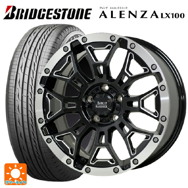 ジープ グランドチェロキー(WK)用 265/60R18 110V ブリヂストン アレンザLX100 正規品 ホットスタッフ バークレイハードロック エルバート BSM/P 新品サマータイヤホイール 4本セット｜タイヤホイール専門店コニシタイヤ