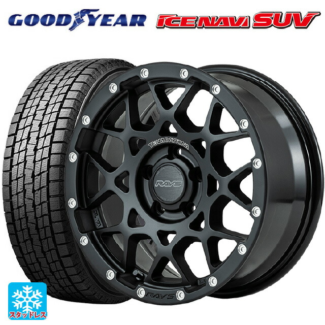 トヨタ RAV4(50系)用 225/70R16 103Q グッドイヤー アイスナビ SUV # レイズ チームデイトナ M8 # N2 新品スタッドレスタイヤホイール 4本セット｜タイヤホイール専門店コニシタイヤ
