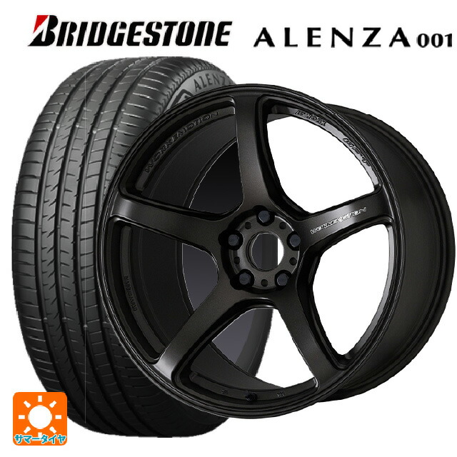 225/65R17 102H ブリヂストン アレンザ001 正規品 ワーク エモーション T5R MGK 17-7J 国産車用 サマータイヤホイール4本セット|タイヤホイール専門店コニシタイヤ