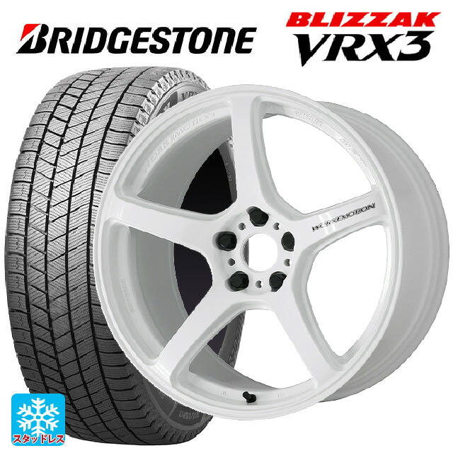 スバル WRX S4(VBH)用 245/35R19 93Q XL ブリヂストン ブリザック VRX3 正規品 # ワーク エモーション T5R ICW 新品スタッドレスタイヤホイール 4本セット｜タイヤホイール専門店コニシタイヤ