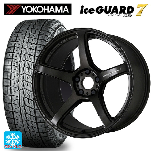 ホンダ ZR-V(RZ4)用 215/55R17 94Q ヨコハマ アイスガード7(IG70) # ワーク エモーション T5R MGK 新品スタッドレスタイヤホイール 4本セット|タイヤホイール専門店コニシタイヤ