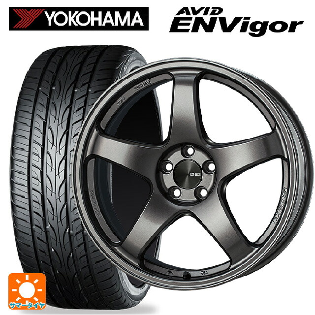 235/55R18 104W ヨコハマ エービット エンビガー S321 エンケイ パフォーマンスライン PF05 DS 18-8J 国産車用 サマータイヤホイール4本セット 112,765円