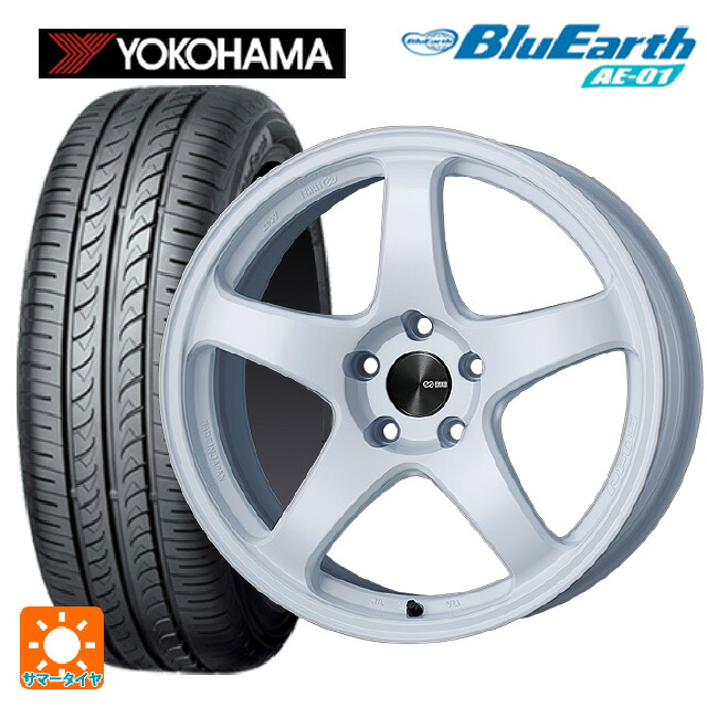 ミツビシ デリカミニ(4WD車)(B3系)用 165/65R15 81S ヨコハマ ブルーアース AE01 エンケイ パフォーマンスライン PF05 W 新品サマータイヤホイール 4本セット|タイヤホイール専門店コニシタイヤ