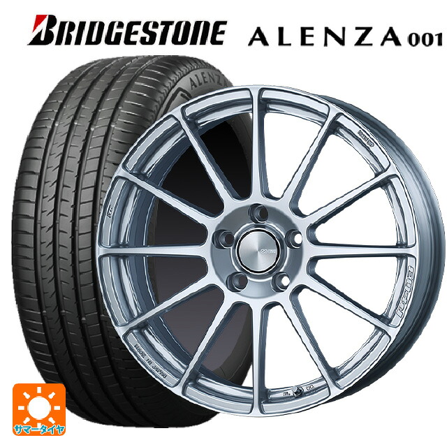 ニッサン エクストレイル(33系)用 235/60R18 103W ブリヂストン アレンザ001 正規品 エンケイ パフォーマンスライン PF03 スパークルシルバー 新品サマータイヤホイール 4本セット