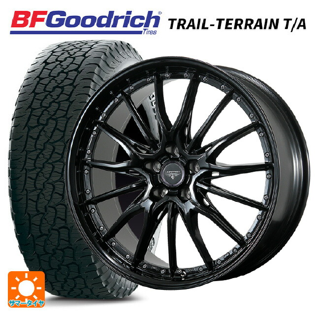 トヨタ RAV4(60系)用 225/65R17 102T BFグッドリッチ トレイルテレーン T/A ホワイトレター 正規品 # トピー ドルフレン ヒューヴァー GB 新品サマータイヤホイール 4本セット｜タイヤホイール専門店コニシタイヤ
