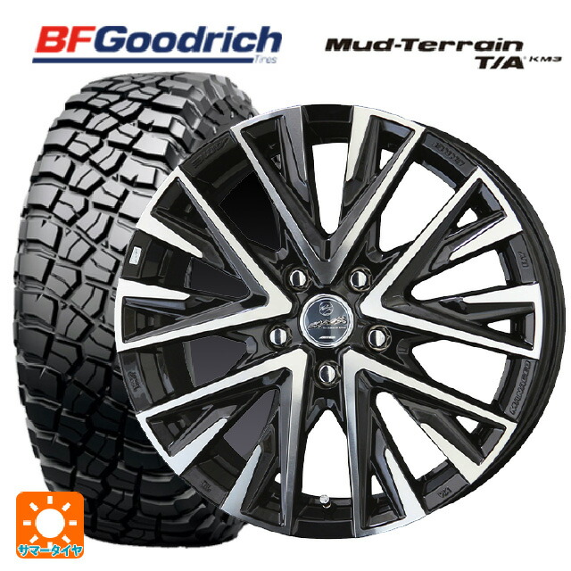ミツオカ バディ()用 245/70R16 113/110Q BFグッドリッチ マッドテレーン TA KM3 ブラックレター 正規品 共豊 スマック レジーナ サファイアブラックポリッシュ 新品サマータイヤホイール 4本セット