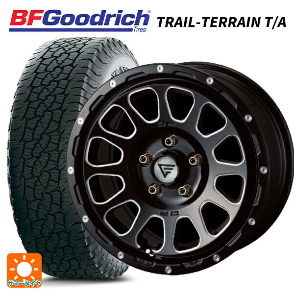 ミツオカ バディ()用 225/65R17 102T BFグッドリッチ トレイルテレーン T/A ホワイトレター 正規品 エクシズルライン デルタフォース オーバル ブラックマシニング 新品サマータイヤホイール 4本セット