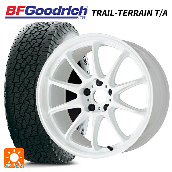 ミツオカ バディ()用 245/65R17 111T XL BFグッドリッチ トレイルテレーン T/A ホワイトレター 正規品 ワーク エモーション ZR10 AZW 新品サマータイヤホイール 4本セット
