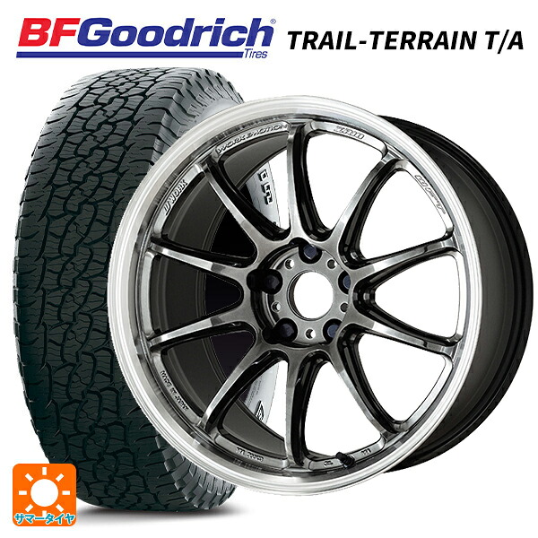 スバル レガシィアウトバック(BS系)用 225/65R17 102T BFグッドリッチ トレイルテレーン T/A ホワイトレター 正規品 # ワーク エモーション ZR10 GTKRC 新品サマータイヤホイール 4本セット|タイヤホイール専門店コニシタイヤ