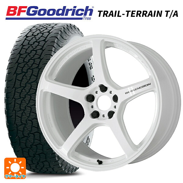ミツオカ バディ()用 245/65R17 111T XL BFグッドリッチ トレイルテレーン T/A ホワイトレター 正規品 ワーク エモーション T5R ICW 新品サマータイヤホイール 4本セット