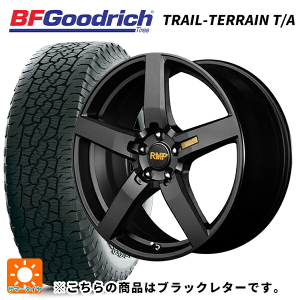 2023年製 235/55R19 105H XL BFグッドリッチ トレイルテレーン T/A ブラックレター 正規品 エムアイディー MID エクスクルーシブ 050F セミグロスガンメタ 19-8J 国産車用 サマータイヤホイール4本セット