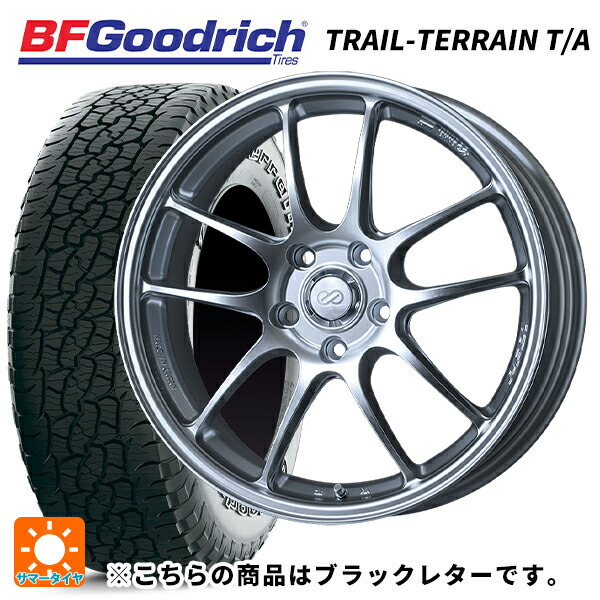 トヨタ RAV4(50系)用 225/60R18 100H BFグッドリッチ トレイルテレーン T/A ブラックレター 正規品 エンケイ パフォーマンスライン PF01 スパークルシルバー 新品サマータイヤホイール 4本セット 144,035円