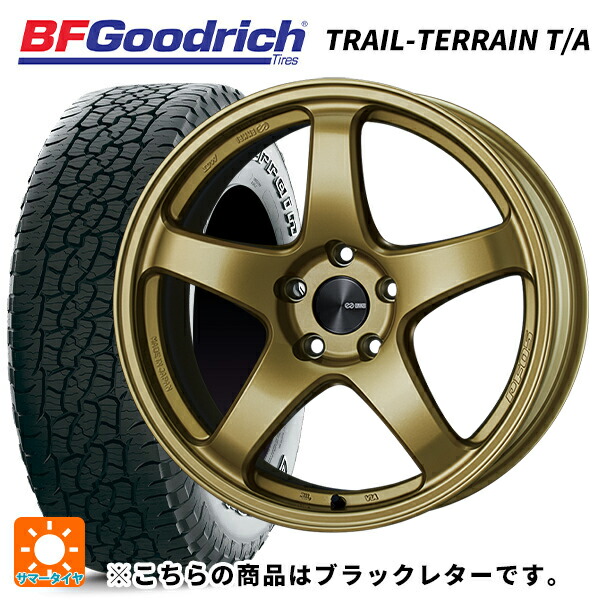 トヨタ RAV4(50系)用 225/60R18 100H BFグッドリッチ トレイルテレーン T/A ブラックレター 正規品 エンケイ パフォーマンスライン PF05 GO 新品サマータイヤホイール 4本セット|タイヤホイール専門店コニシタイヤ