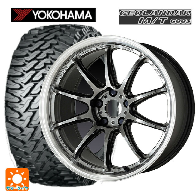 スバル レガシィアウトバック(BS系)用 225/65R17 107/103Q ヨコハマ ジオランダー M/T G003 正規品 ワーク エモーション ZR10 GTKRC 新品サマータイヤホイール 4本セット|タイヤホイール専門店コニシタイヤ