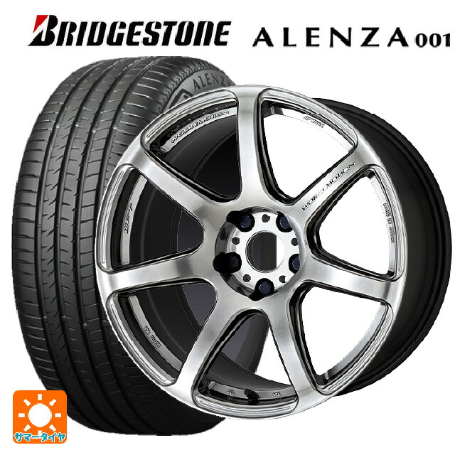 235/65R18 106V ブリヂストン アレンザ001 正規品 ワーク エモーション T7R GTS 18-8.5J 国産車用 サマータイヤホイール4本セット