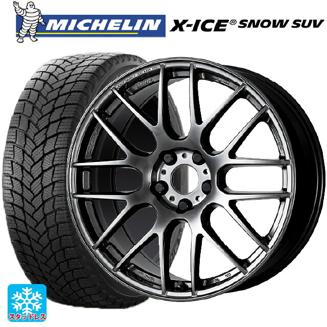 2025年製 225/55R19 103T XL ミシュラン 正規品 エックスアイス スノー SUV # ワーク エモーション M8R GTK 19-8.5J 国産車用 スタッドレスタイヤホイール4本セット