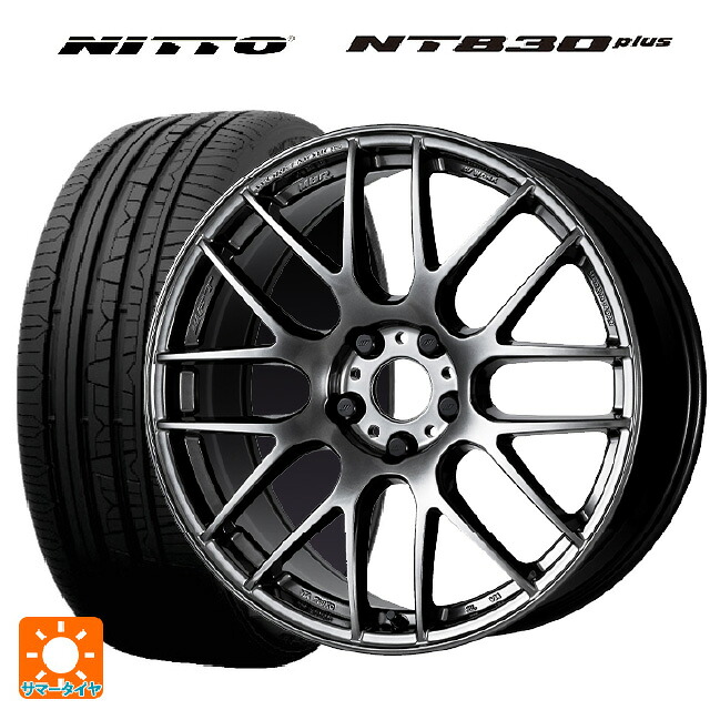 2024年製 235/35R19 91W ニットー NT830 プラス ワーク エモーション M8R GTK 19-8.5J 国産車用 サマータイヤホイール4本セット|タイヤホイール専門店コニシタイヤ
