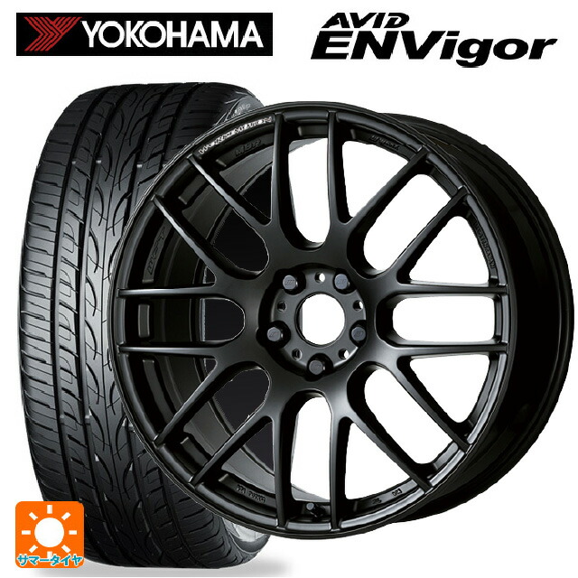 2024年製 225/45R19 96W ヨコハマ エービット エンビガー S321 ワーク エモーション M8R MBL 19-8.5J 国産車用 サマータイヤホイール4本セット｜タイヤホイール専門店コニシタイヤ 130,010円
