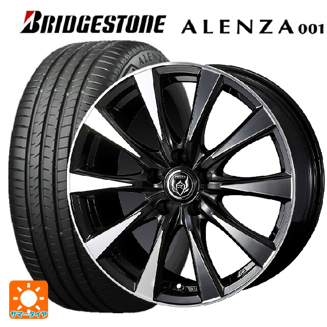 ミツオカ バディ()用 235/65R17 108V XL ブリヂストン アレンザ001 正規品 ウェッズ ライツレー DI BKP 新品サマータイヤホイール 4本セット