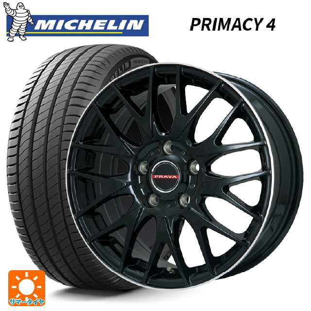 185/60R15 88H XL ミシュラン 正規品 プライマシー4 ビックウェイ レイシーン プラバ 9M Jr2 GBK/リムP 15-6J 国産車用 サマータイヤホイール4本セット|タイヤホイール専門店コニシタイヤ