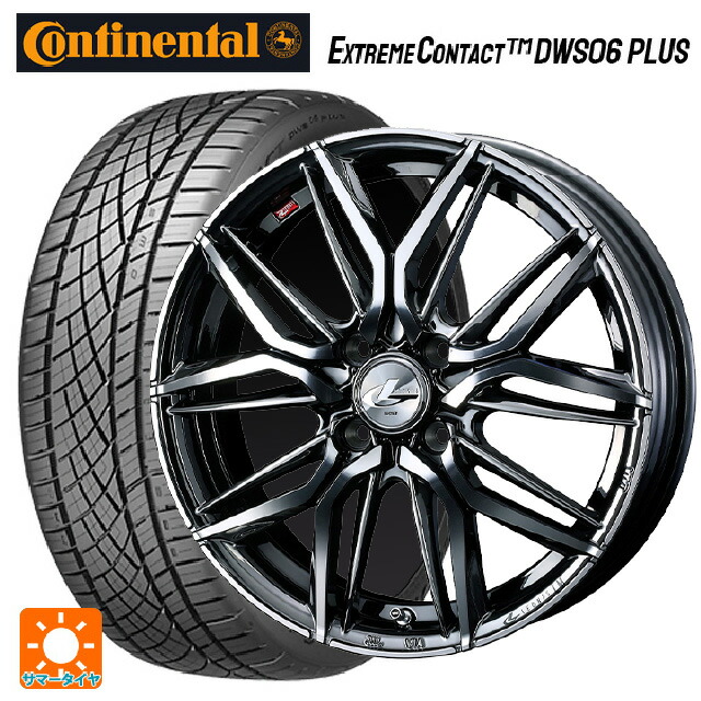 ニッサン ノートオーラ(E13)用 205/50R17 93W XL コンチネンタル エクストリームコンタクト DWS06プラス 正規品 ウェッズ レオニス LM BMCMC 新品サマータイヤホイール 4本セット