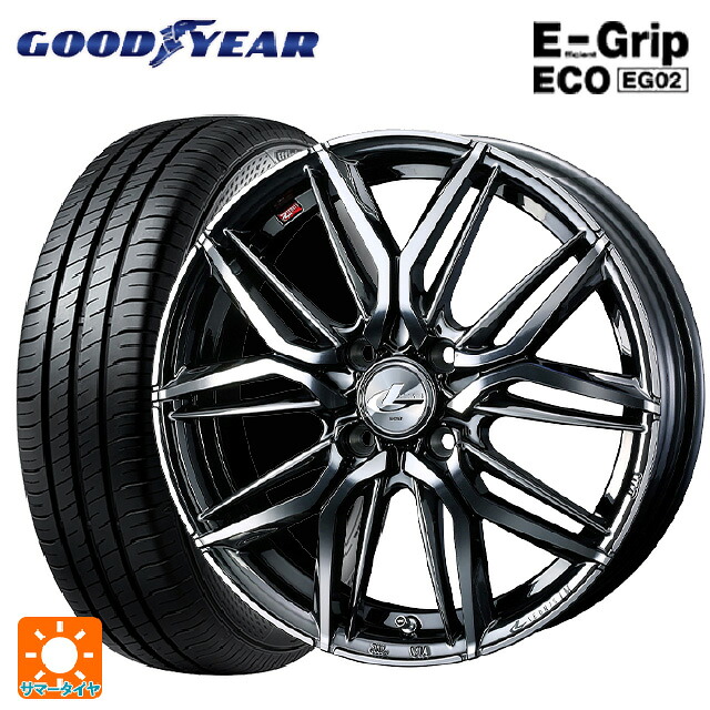 165/50R16 75V グッドイヤー エフィシェントグリップ エコ EG02 ウェッズ レオニス LM BMCMC 16-5J 国産車用 サマータイヤホイール4本セット｜タイヤホイール専門店コニシタイヤ