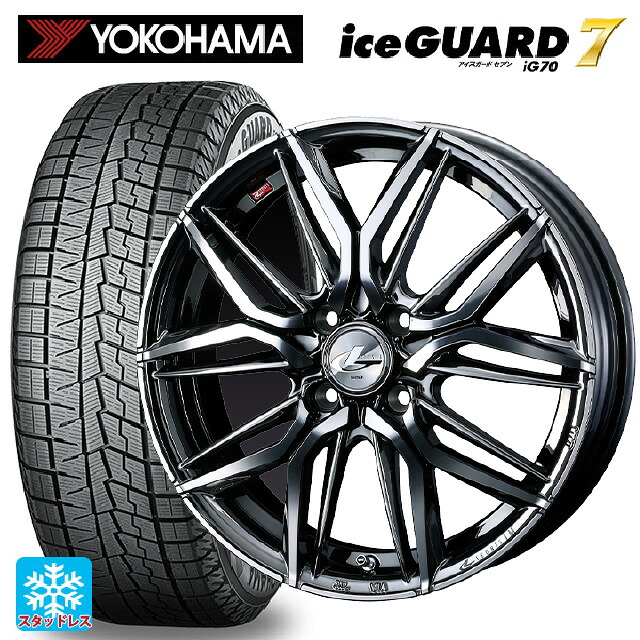 トヨタ ライズ(A200/A210)用 195/65R16 92Q ヨコハマ アイスガード7(IG70) # ウェッズ レオニス LM BMCMC 新品スタッドレスタイヤホイール 4本セット｜タイヤホイール専門店コニシタイヤ