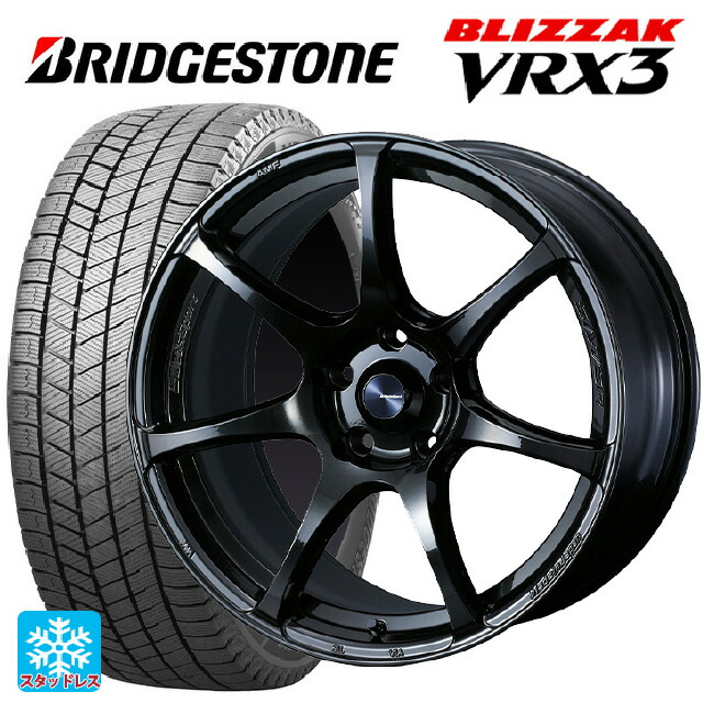 ミツオカ バディ()用 235/65R17 108Q XL ブリヂストン ブリザック VRX3 正規品 # ウェッズ ウェッズスポーツ SA75R HBC2 新品スタッドレスタイヤホイール 4本セット
