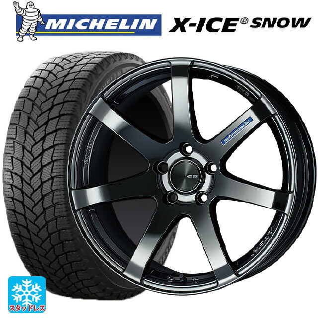 ホンダ ヴェゼル(RV系)用 225/50R18 99H XL ミシュラン 正規品 エックスアイス スノー エンケイ パフォーマンスライン PF07 SBK 新品スタッドレスタイヤホイール 4本セット 162,595円