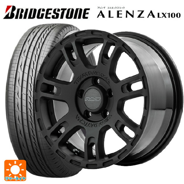在庫有 215/65R16 98H ブリヂストン アレンザLX100 正規品 # レイズ チームデイトナ D207 BZZ 16-7J 国産車用 サマータイヤホイール4本セット