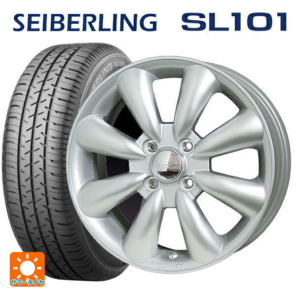 155/65R13 73S セイバーリング セイバーリング SL101(ブリヂストン工場生産） ホットスタッフ ララパーム KC8 S 13-4J 国産車用 サマータイヤホイール4本セット｜タイヤホイール専門店コニシタイヤ
