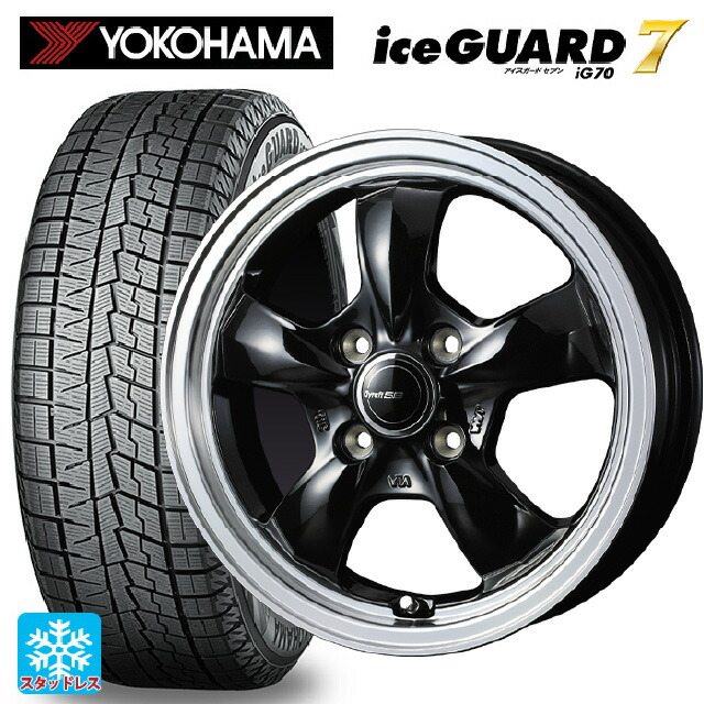 人気色 iceGUARD スタッドレスタイヤ 2本 165/70R14 81Q 14インチ