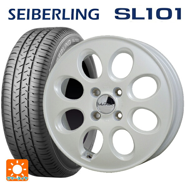 2026年製 155/65R14 75S セイバーリング セイバーリング SL101(ブリヂストン工場生産) ホットスタッフ ララパーム オーバル PW 14-4.5J 国産車用 サマータイヤホイール4本セット|タイヤホイール専門店コニシタイヤ