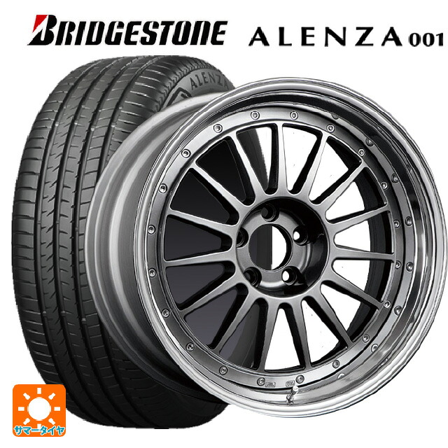 235/55R18 100V ブリヂストン アレンザ001 正規品 # タナベ SSR プロフェッサー TF1 チタンシルバー 18-8J 国産車用 サマータイヤホイール4本セット 236,040円