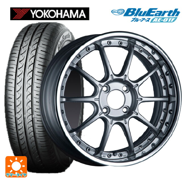 185/55R16 83V ヨコハマ ブルーアース AE01F タナベ SSR プロフェッサー SP5R ハイブライトシルバー 16-6.5J 国産車用 サマータイヤホイール4本セット
