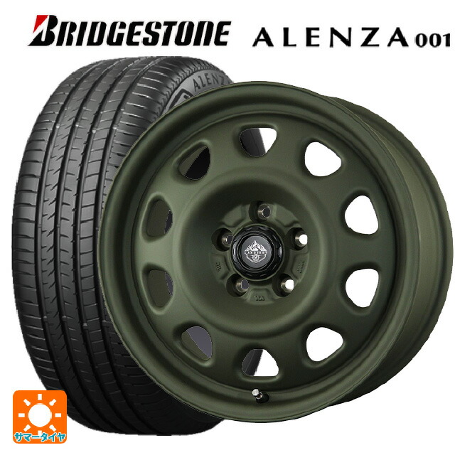 225/65R17 102H ブリヂストン アレンザ001 正規品 トピー ランドフット SWZ OD 17-7J 国産車用 サマータイヤホイール4本セット