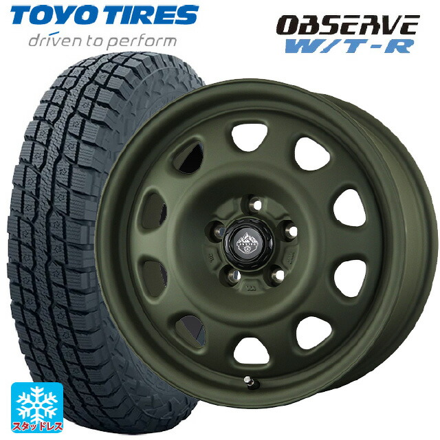 245/65R17 111Q XL トーヨー オブザーブ W/T-R トピー ランドフット SWZ OD 17-7J 国産車用 スタッドレスタイヤホイール4本セットスタッドレスタイヤ・ホイールセット