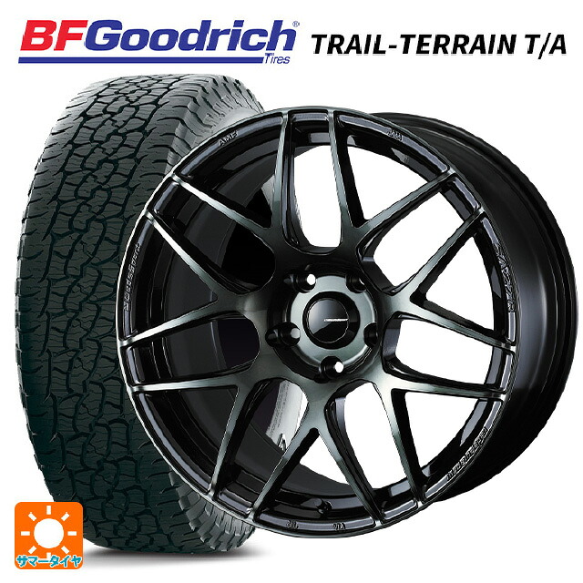 スバル レガシィアウトバック(BS系)用 225/65R17 102T BFグッドリッチ トレイルテレーン T/A ホワイトレター 正規品 # ウェッズ ウェッズスポーツ SA27R WBC 新品サマータイヤホイール 4本セット|タイヤホイール専門店コニシタイヤ