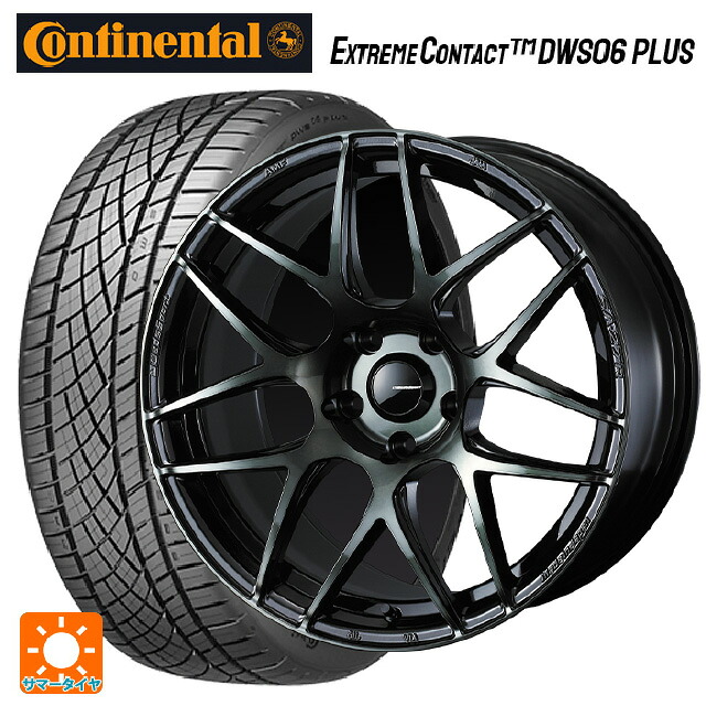 スバル WRX S4(VBH)用 255/40R18 99Y XL コンチネンタル エクストリームコンタクト DWS06プラス 正規品 ウェッズ ウェッズスポーツ SA27R WBC 新品サマータイヤホイール 4本セット｜タイヤホイール専門店コニシタイヤ