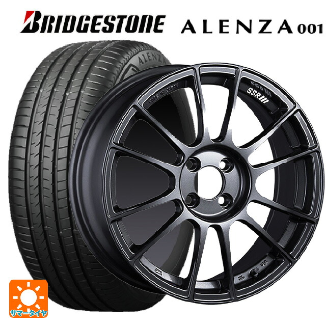 225/65R17 102H ブリヂストン アレンザ001 正規品 タナベ SSR GT X04 ダークガンメタ 17-7J 国産車用 サマータイヤホイール4本セット|タイヤホイール専門店コニシタイヤ