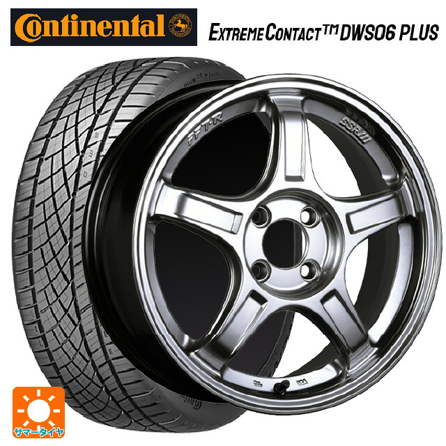 195/50R16 84W コンチネンタル エクストリームコンタクト DWS06プラス 正規品 タナベ SSR GT X03 クロームシルバー 16-6.5J 国産車用 サマータイヤホイール4本セット