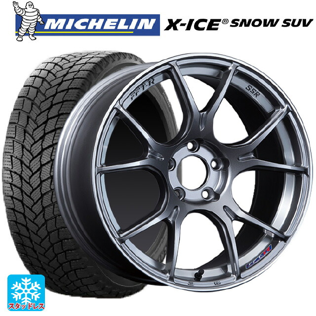 トヨタ RAV4(50系)用 245/65R17 111T XL ミシュラン 正規品 エックスアイス スノー SUV タナベ SSR GT X02 ダークシルバー 新品スタッドレスタイヤホイール 4本セット