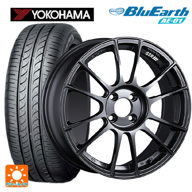 175/60R16 82H ヨコハマ ブルーアース AE01 タナベ SSR GT X04 ダークガンメタ 16-6.5J 国産車用 サマータイヤホイール4本セット｜タイヤホイール専門店コニシタイヤ
