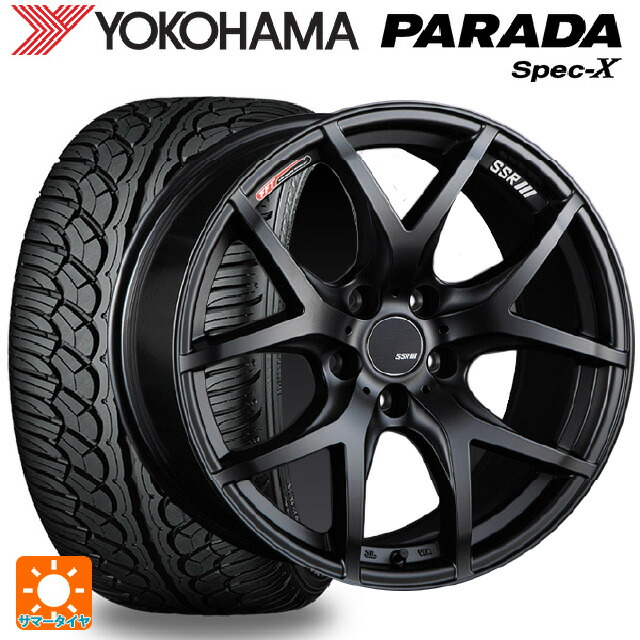 235/60R18 103V ヨコハマ パラダ PA02 タナベ SSR GT V03 フラットブラック 18-8J 国産車用 サマータイヤホイール4本セット 124,565円