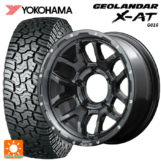 スズキ ジムニーノマド(JC74W)用 215/70R16 100/97Q ヨコハマ ジオランダー X-AT G016 ブラックレター 正規品 レイズ チームデイトナ F6 ブースト N1 新品サマータイヤホイール 4本セット 108,750円