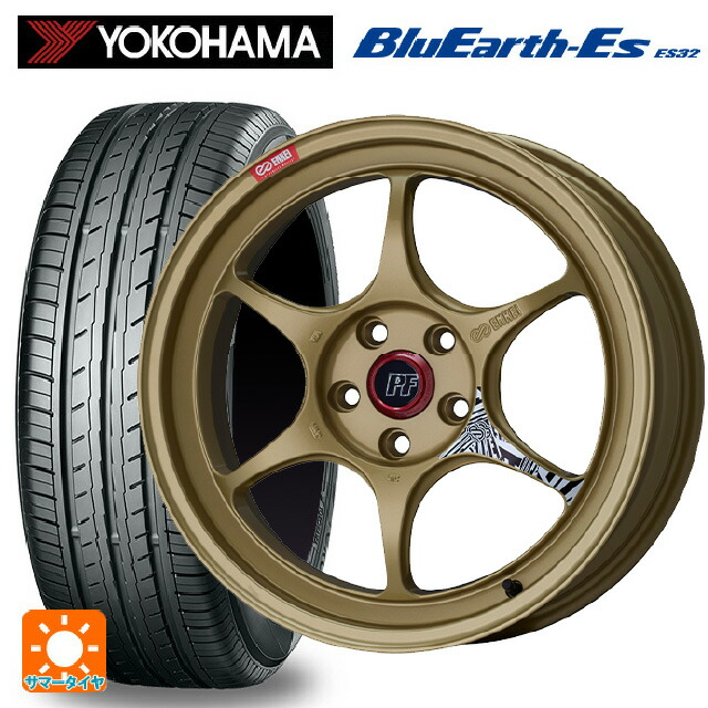 245/40R19 94W ヨコハマ ブルーアースEs ES32 エンケイ パフォーマンスライン PF06 ゴールド 19-8J 国産車用 サマータイヤホイール4本セット|タイヤホイール専門店コニシタイヤ