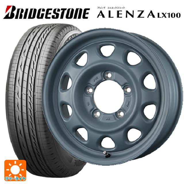 スズキ ジムニー(64系)用 175/80R16 91S ブリヂストン アレンザLX100 正規品 # トピー ランドフット SWZ AF GRAY 新品サマータイヤホイール 4本セット
