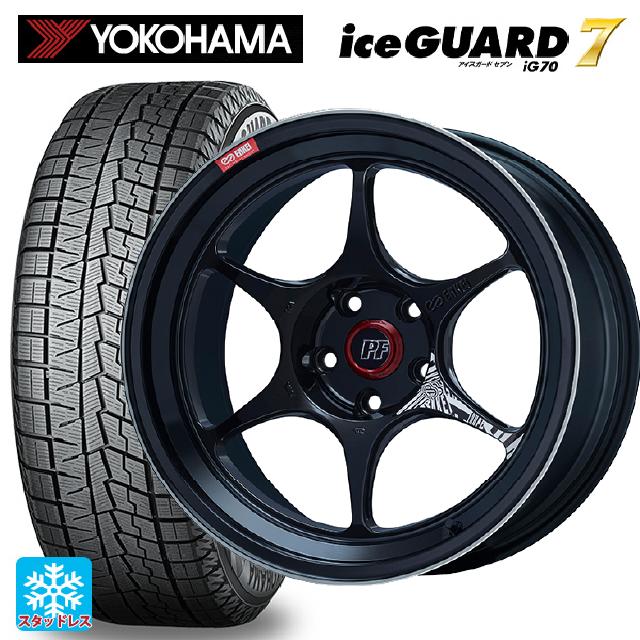 195/65R16 92Q ヨコハマ アイスガード7(IG70) # エンケイ パフォーマンスライン PF06 マシニングブラック 16-6.5J 国産車用 スタッドレスタイヤホイール4本セット｜タイヤホイール専門店コニシタイヤ 111,180円