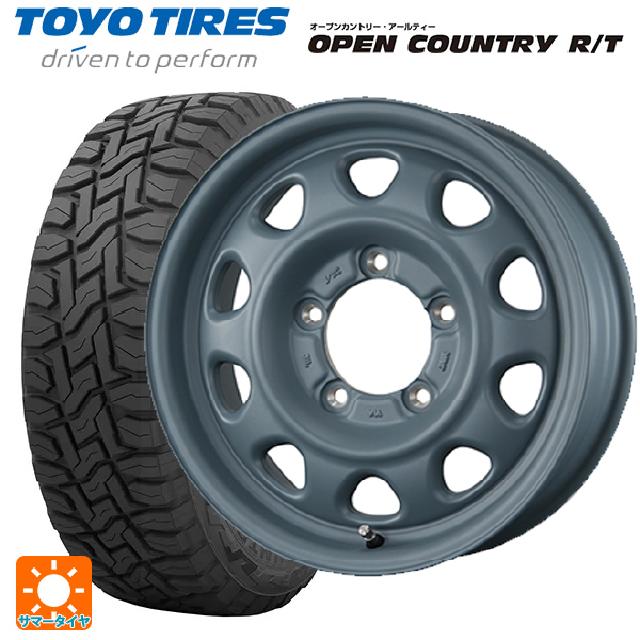 スズキ ジムニー(64系)用 215/70R16 100Q トーヨー オープンカントリー RT ブラックレター トピー ランドフット SWZ AF GRAY 新品サマータイヤホイール 4本セット
